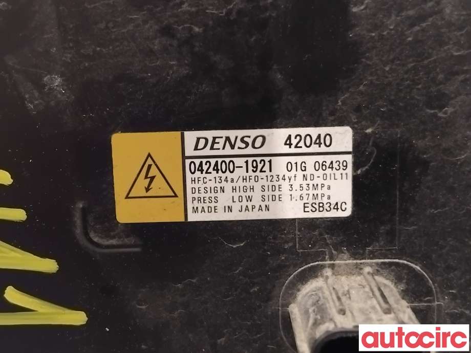 Aircondition kompressor til Toyota RAV4 2019-->> (Type V)  (TOYOTA|8837042041|042400-1921|)
