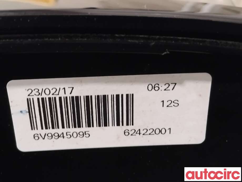 Baklykt venstre til Škoda Fabia 2014-2021 (Type III)  (SKODA|6V9945111||6V9945095)