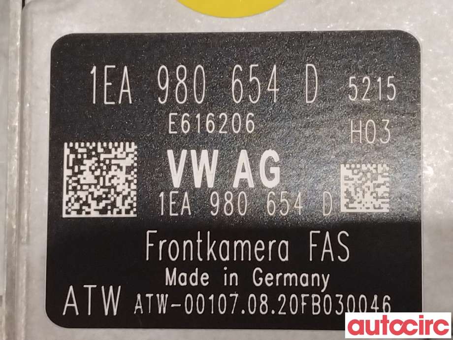 Kamera til VW ID.3 2020-->>  (VOLKSWAGEN|1EA980654L|1EA980654D)