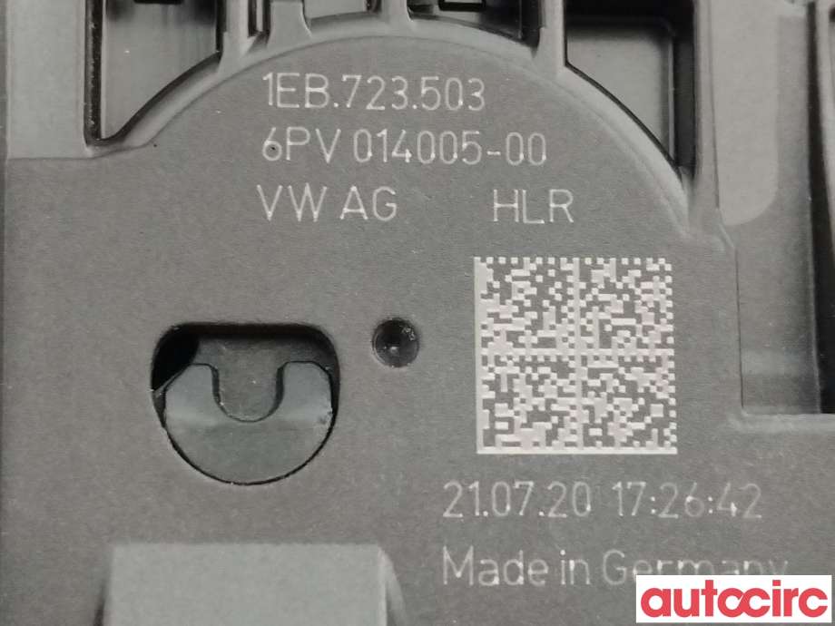 Pedal gass til VW ID.3 2020-->>  (VOLKSWAGEN|1EB723503)