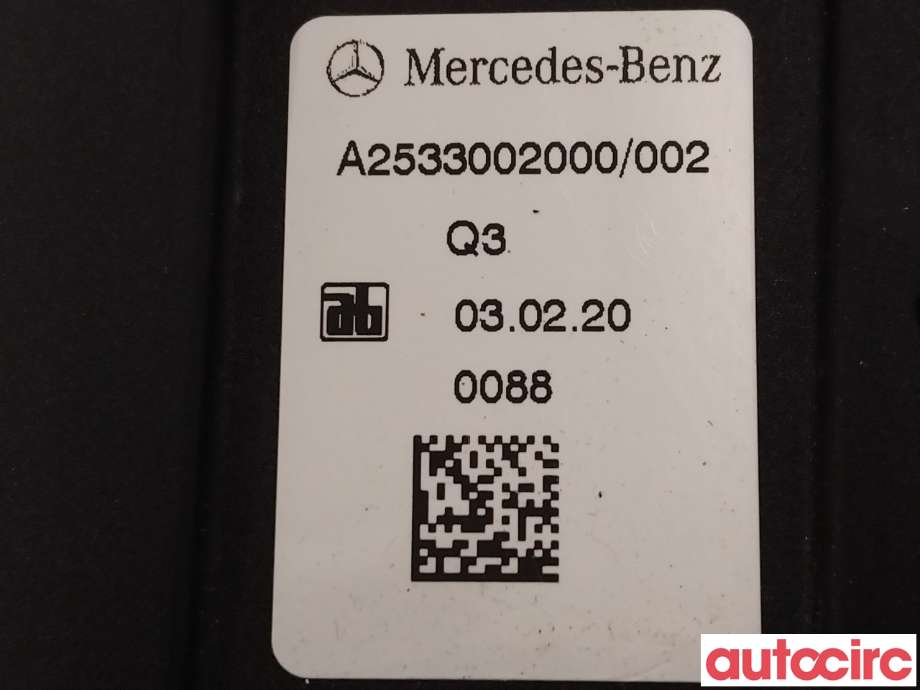 Pedal gass til Mercedes EQC 2019-->>  (MERCEDES|A2533002000)