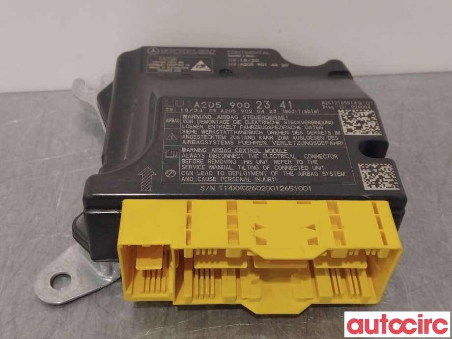 Airbag elektronikk til Mercedes EQC 2019-->>  (MERCEDES|A2059009445|A2059002341)
