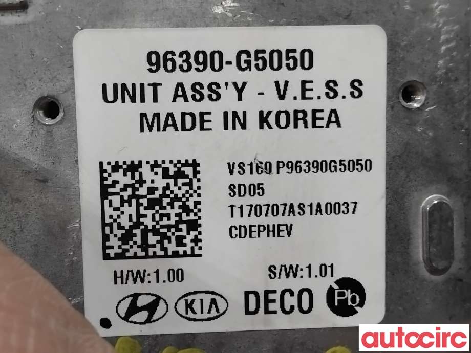 Styreenhet diverse til Kia Niro 2016-2021  (KIA|96390G5050||96390-G5050)