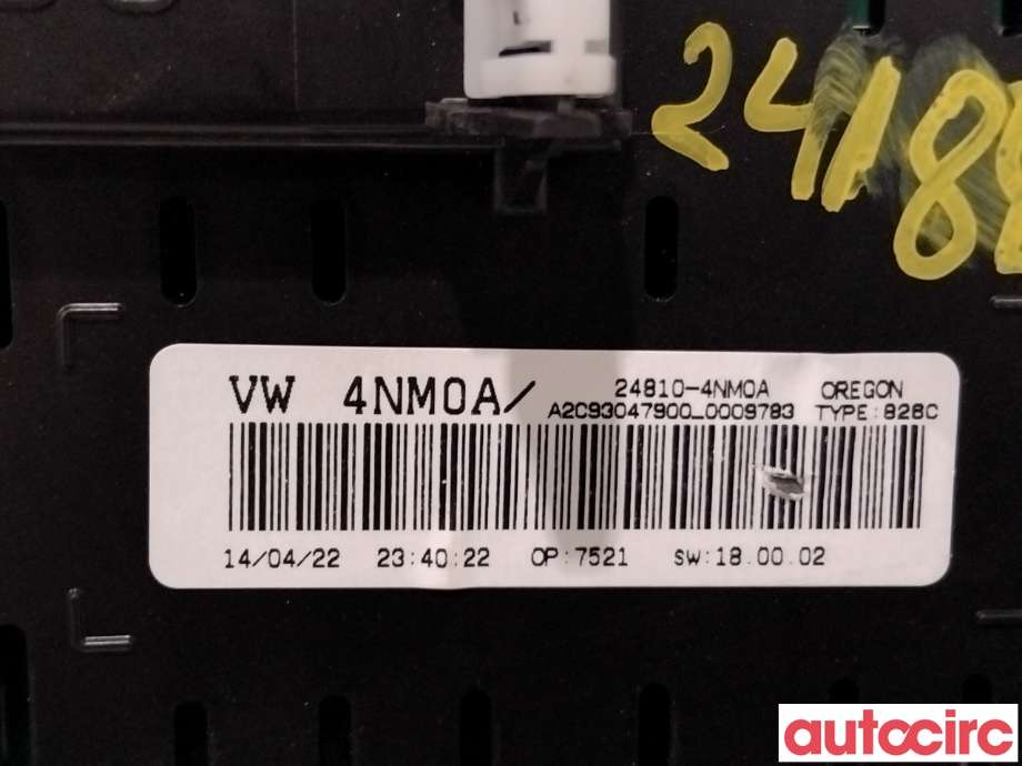 Instrumentpanel til Nissan Leaf 2011-2017 (Type I)  (NISSAN|248104NM0A|A2C93047900|248104NM1A)
