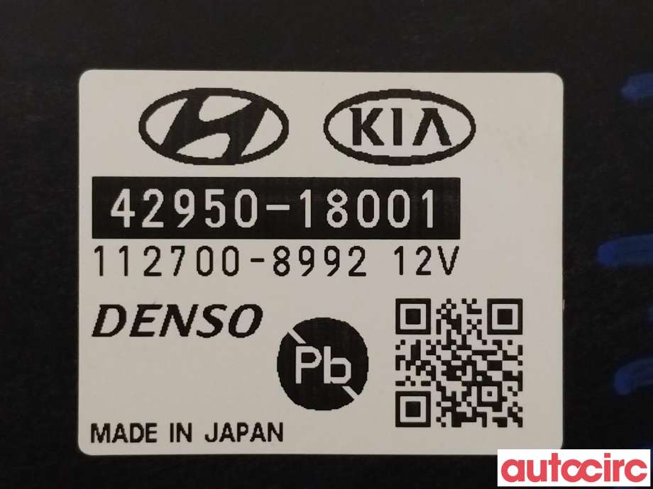 Styreenhet diverse til Hyundai Kona 2017-2021 (Type I, Fase 1)  (HYUNDAI|4295018001|42950-18001)