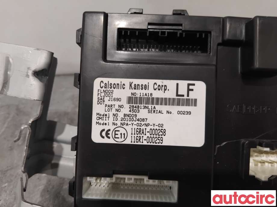 Styreenhet diverse til Nissan Leaf 2011-2017 (Type I)  (NISSAN|284B13NL1A|BN009)