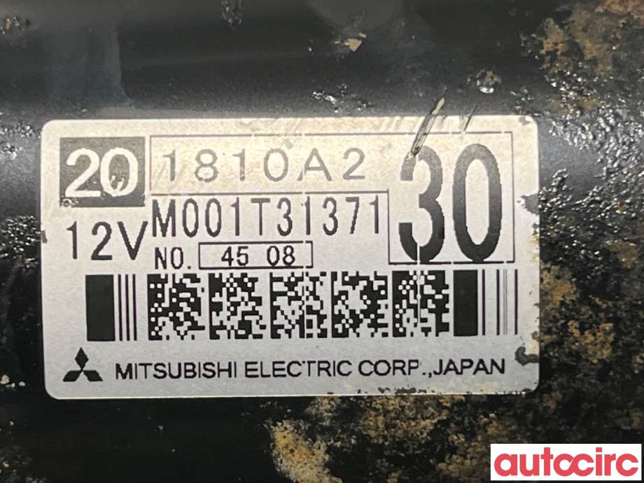 Starter til Mitsubishi Outlander 2012-2015 (Type III, Fase 1)  (MITSUBISHI|1810A230|M001T31371)