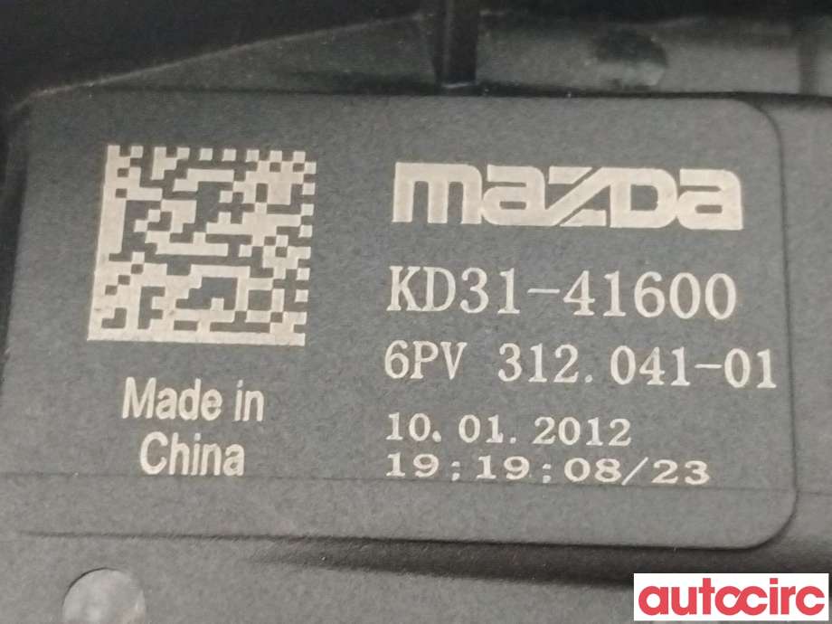 Pedal gass til Mazda CX-5 2012-2017 (Type I)  (MAZDA|GHP9-41-600H|6PV312041-01|KD31-41600)