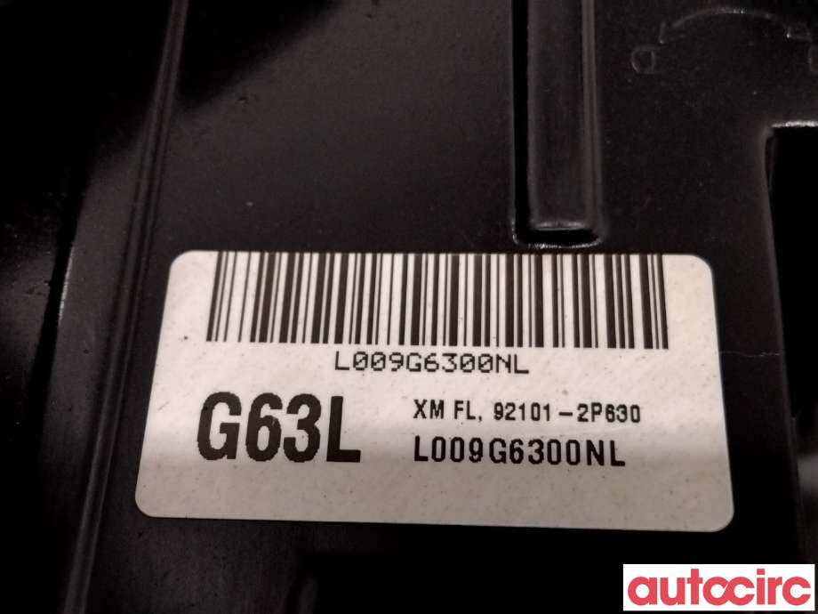 Frontlykt venstre xenon til Kia Sorento 2011-2015 Type II (KIA|92103-2P630||92101-2P630)