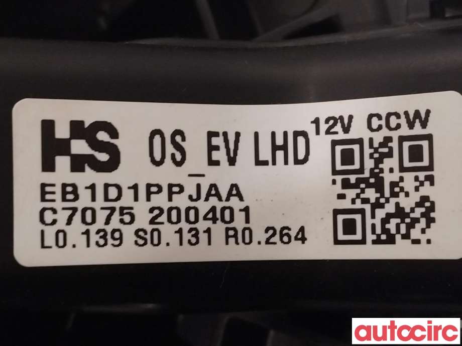 Varmeapparat motor til Hyundai Kona 2017-2021 (Type I, Fase 1)  (HYUNDAI|97113K4000|EB1D1PPJAA)