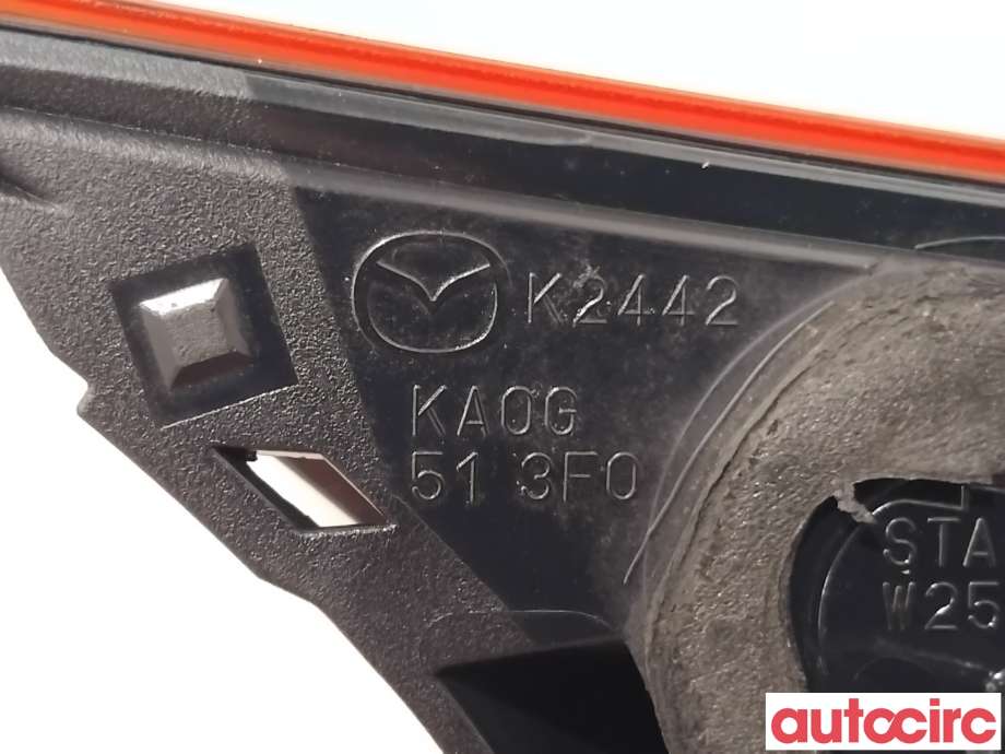Baklykt høyre indre til Mazda CX-5 2012-2017 (Type I)  (MAZDA|KA0G-51-3F0D||KA0G513F0)
