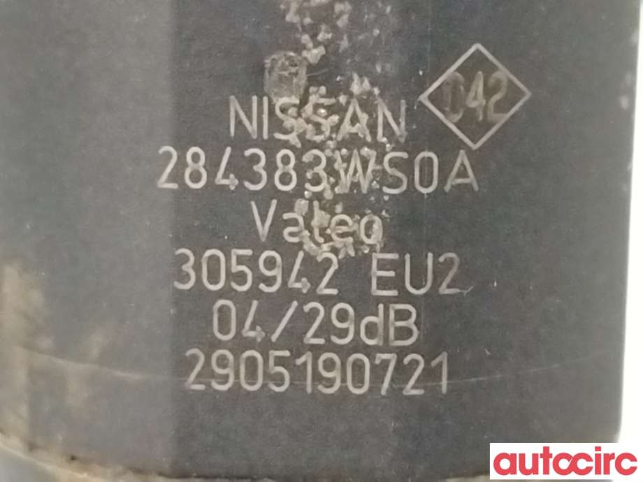 Parkeringssensor bak til Nissan Micra 2017-->> (K14) (K14) (NISSAN|284383WS0A)