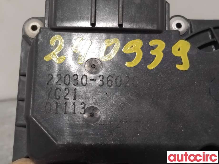 Spjeldhus til Toyota RAV4 2016-2019 (Type IV, Fase 2)  (TOYOTA|2203036020||22030-36020)