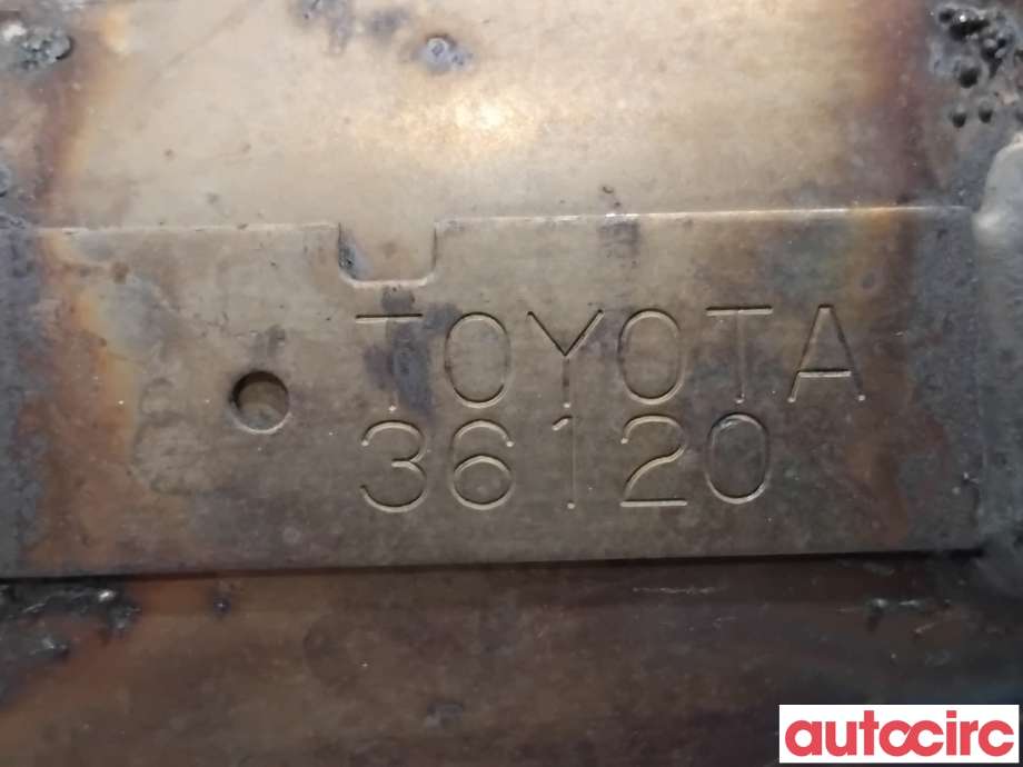 Katalysator til Toyota RAV4 2016-2019 (Type IV, Fase 2)  (TOYOTA|2505136120||36120)