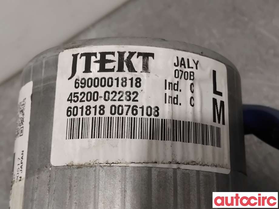 Rattaksel elektrisk servo til Toyota Auris 2010-2012 (Type I, Fase 2) (TOYOTA|4525002692|6900001818|45200-02282)