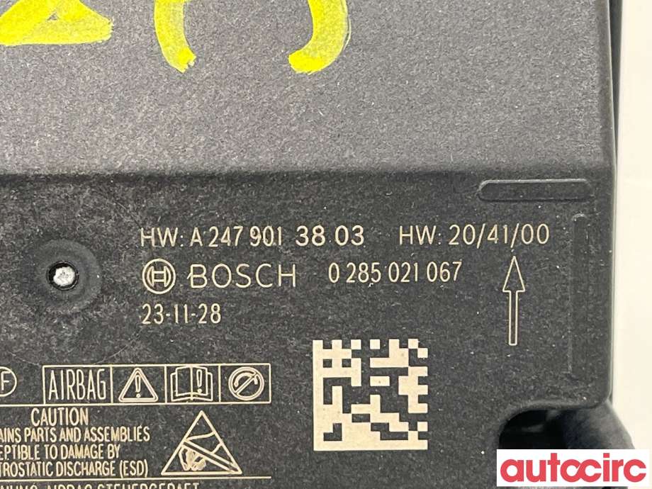 Airbag elektronikk til Mercedes EQA 2021-->>  (MERCEDES|A1779006216|)