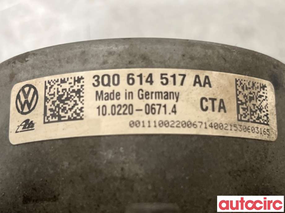 ABS sentral til VW Golf VII 2012-2017 (Fase 1)  (VOLKSWAGEN|3Q0614517AF|100916-03383|3Q0614517AA)
