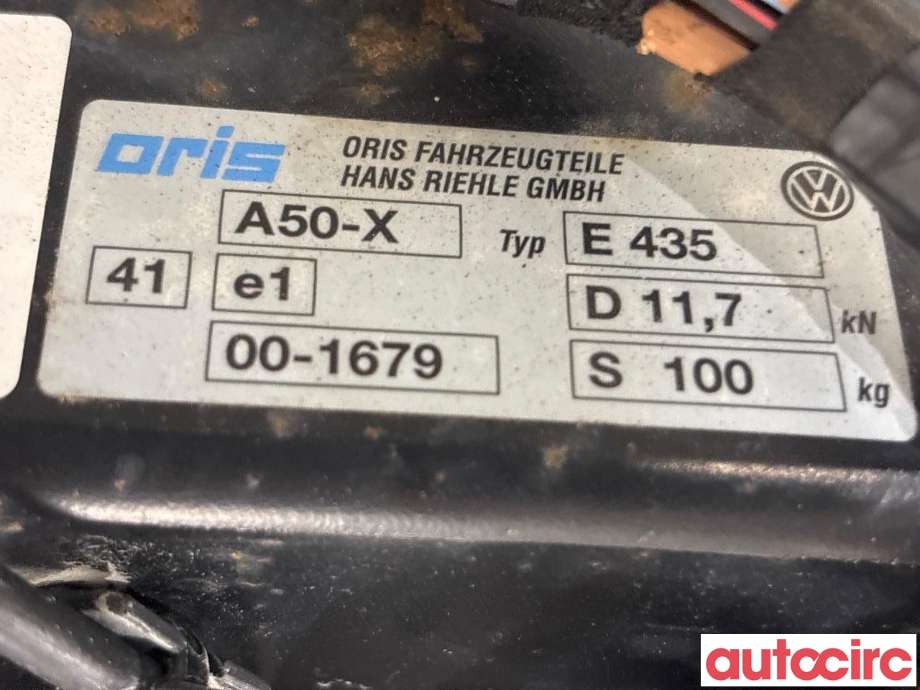 Hengerfeste til VW Tiguan 2011-2016 (Type I, Fase 2)  (VOLKSWAGEN|5N0803881E|)