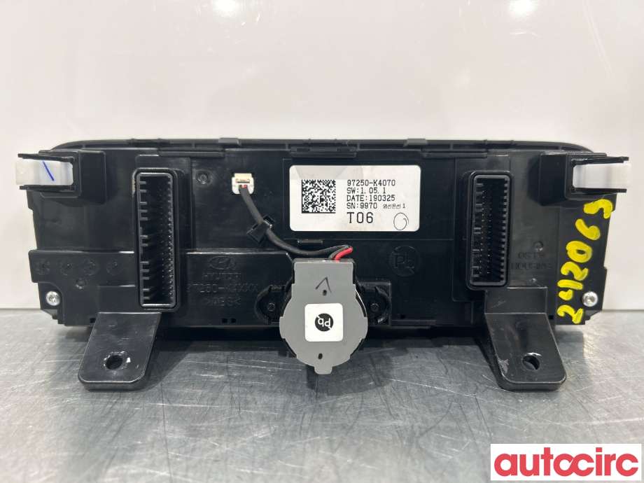 Varmeapparat betjening til Hyundai Kona 2017-2021 (Type I, Fase 1)  (HYUNDAI|97250K4070SPS|97250K4070)