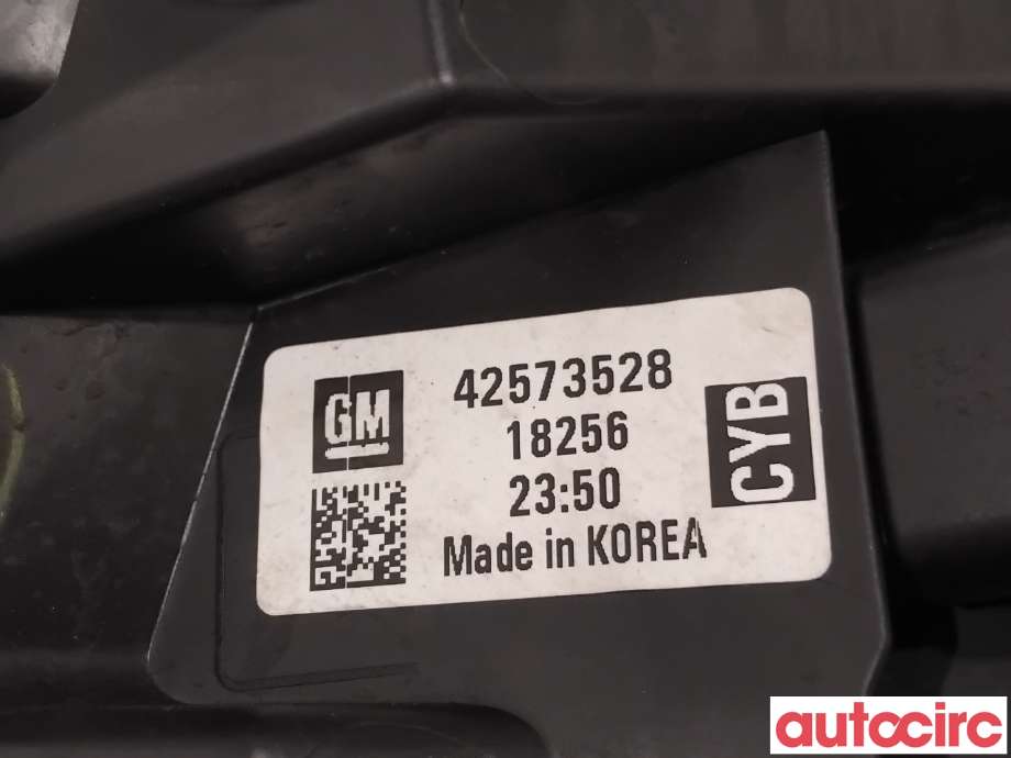 Frontlykt høyre xenon til Opel Ampera-e 2017-->> (Type II)  (OPEL|42573528||42703229)