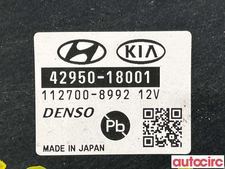 Styreenhet diverse til Hyundai Kona 2017-2021 (Type I, Fase 1)  (HYUNDAI|4295018001)