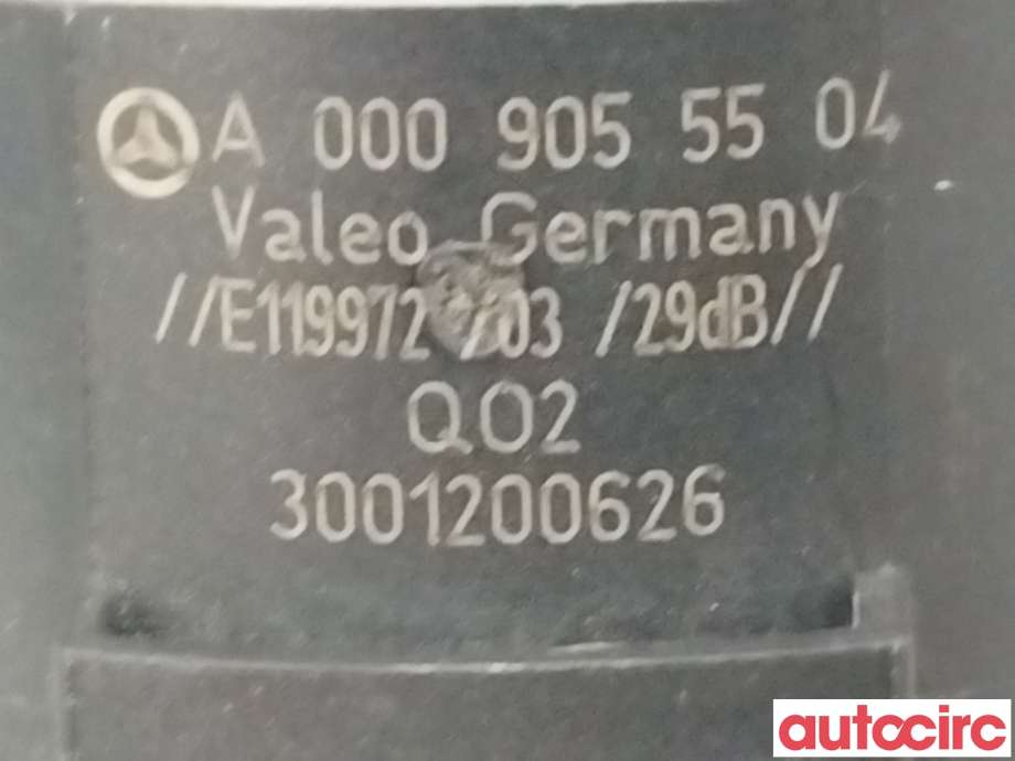 Parkeringssensor bak til Mercedes EQC 2019-->>  (MERCEDES|A0009055504)