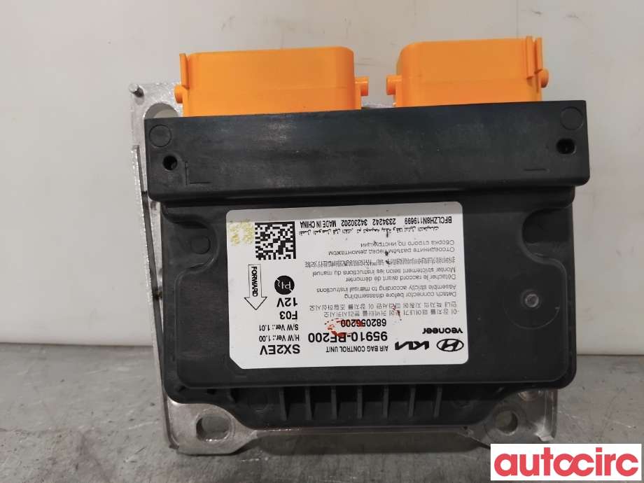 Airbag elektronikk til Hyundai Kona, 2021-2023 (Type I, Fase 2) (HYUNDAI|95910BF200)
