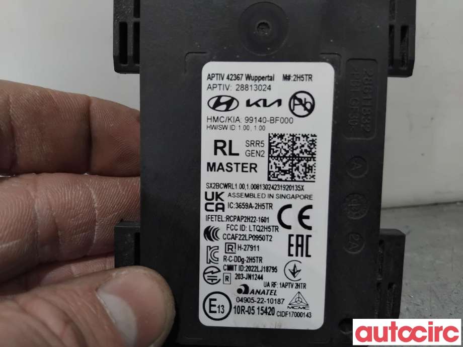 Sensor radar til Hyundai Kona 2021-2023 (Type I, Fase 2)  (HYUNDAI|99140BF000|28813024|99140-BF000)