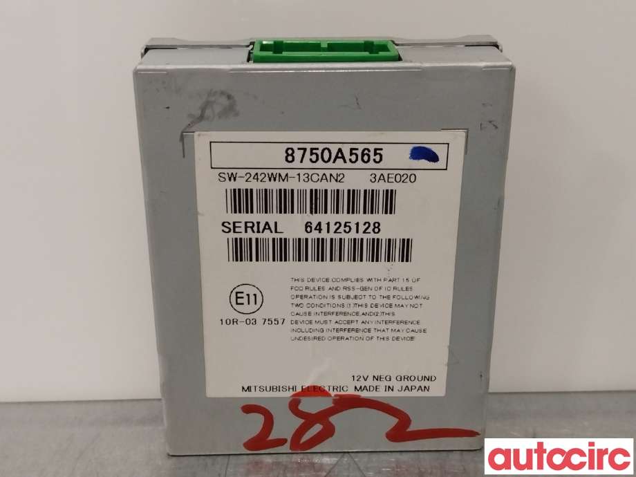 Styreenhet diverse til Mitsubishi Outlander 2015-->> (Type III, Fase 2) (MITSUBISHI|8750A565)