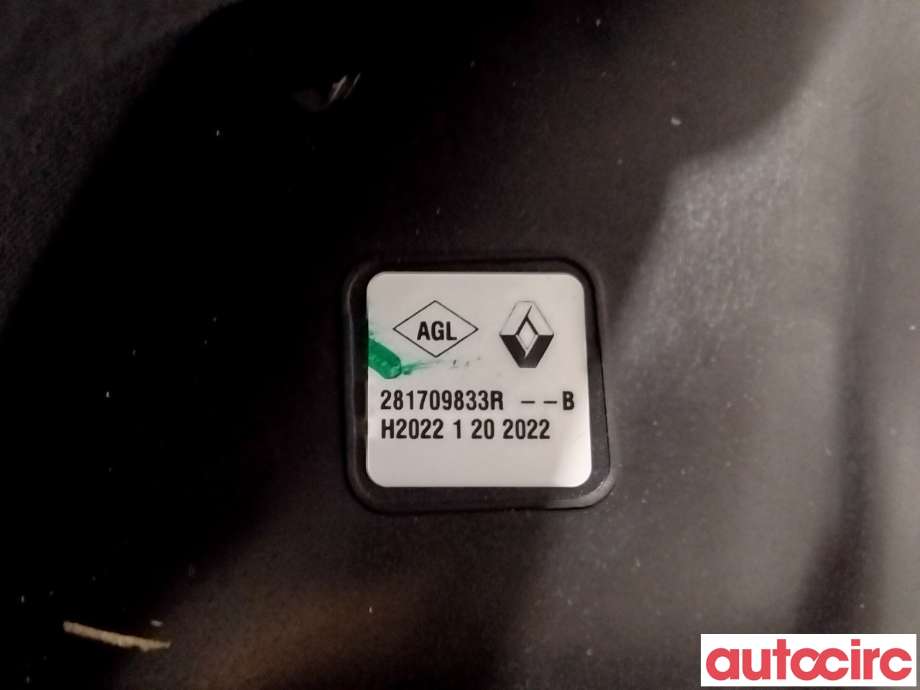 Bilstereo høyttaler til Renault Megane 2016-->> Type IV  (RENAULT|281709833R|)