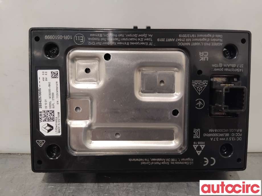 Diverse deler til Renault Megane 2016-->> Type IV (RENAULT|283423524R|WC500M-RN0|283425700R)