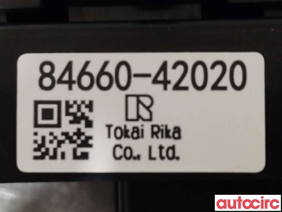 Bryter setevarme til Toyota bZ4X 2022-->>  (TOYOTA|8466042020)