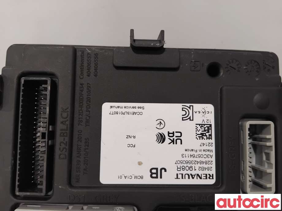 Styreenhet diverse til Renault Megane 2016-->> Type IV  (RENAULT|283G05338R|A3C05924504|283G00510R)