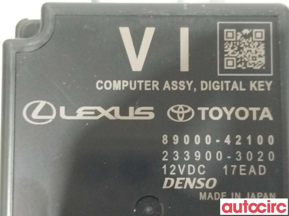 Styreenhet nøkkelfri/keyless til Toyota bZ4X 2022-->>  (TOYOTA|8900042100)