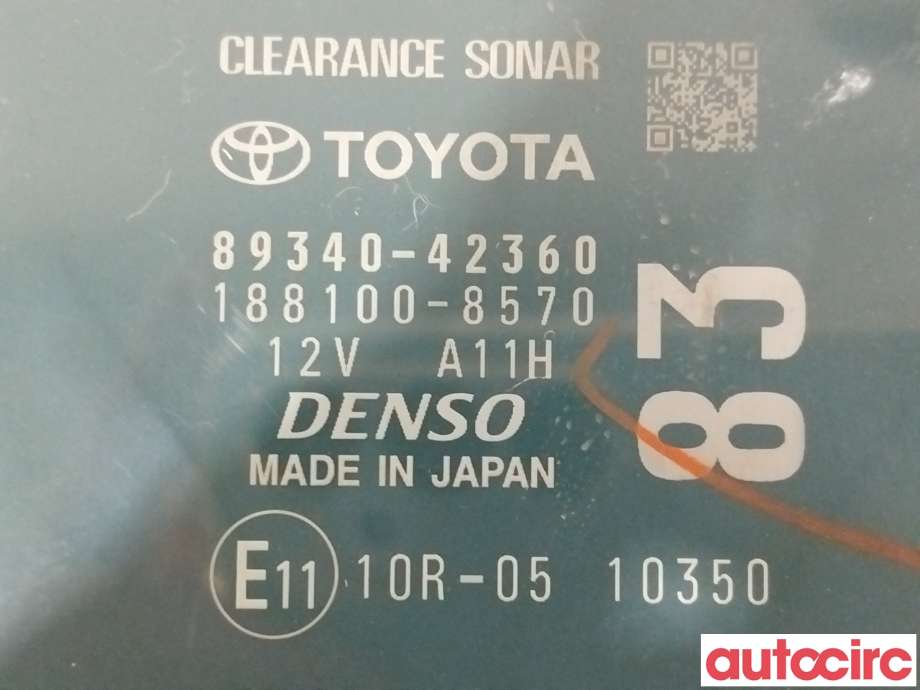 Styreenhet parkering til Toyota bZ4X 2022-->>  (TOYOTA|8934042360||89340-42360)