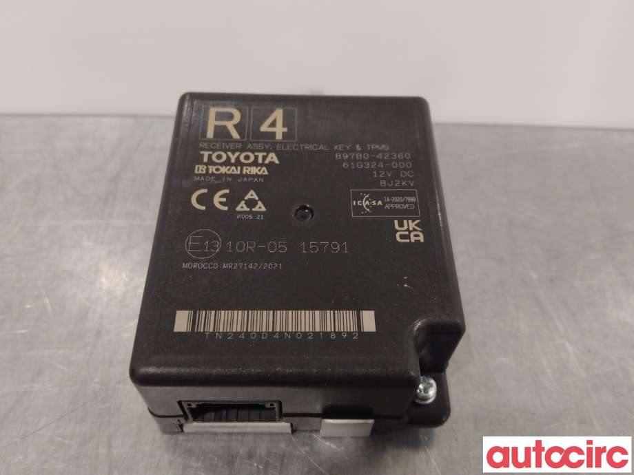 Styreenhet diverse til Toyota bZ4X 2022-->>  (TOYOTA|897B042360)
