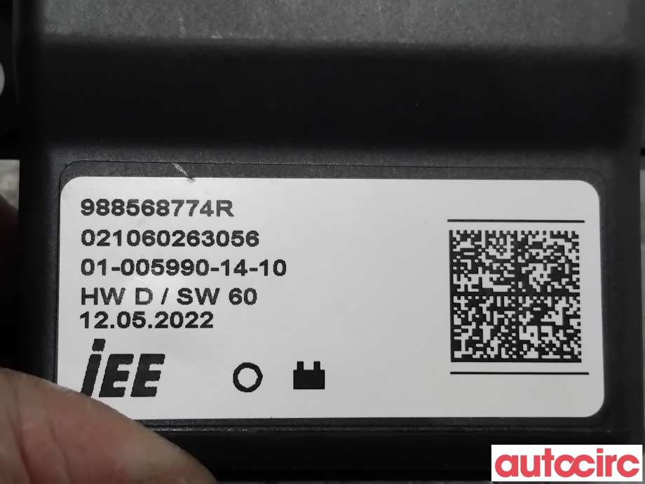 Styreenhet sete til Renault Megane 2016-->> Type IV  (RENAULT|988566734R||988568774R)