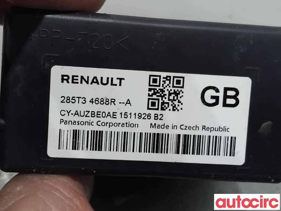 Styreenhet diverse til Renault Megane 2016-->> Type IV  (RENAULT|285T34688R|)