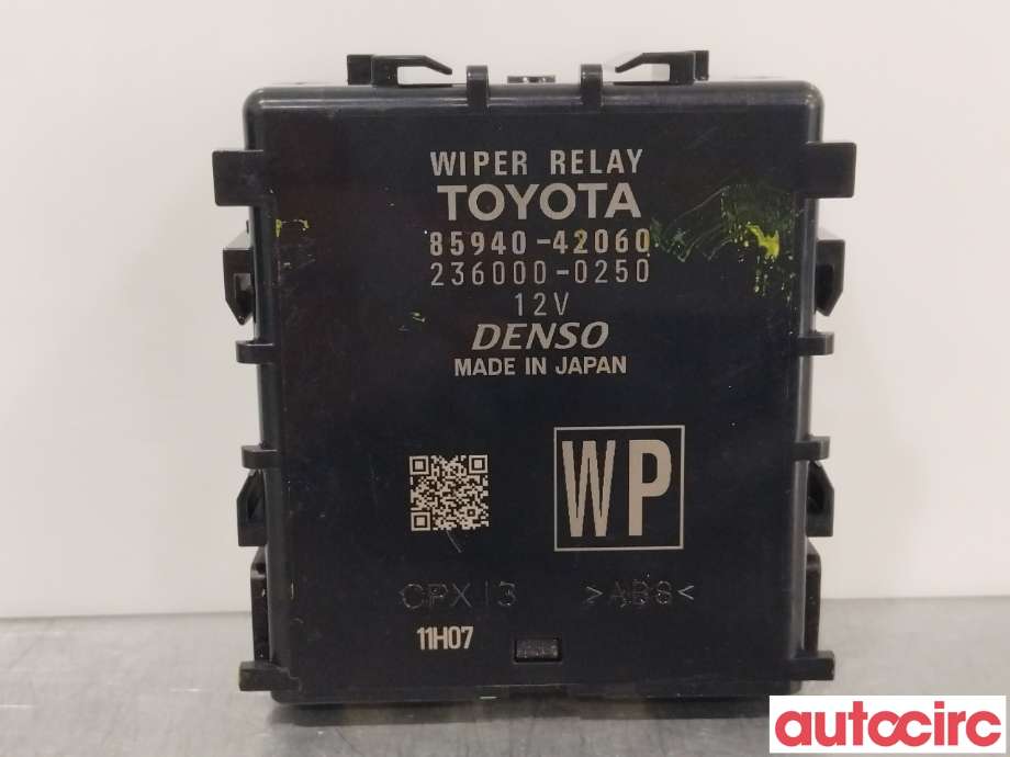 Rele diverse til Toyota bZ4X 2022-->> (TOYOTA|8594042060||85940-42060)
