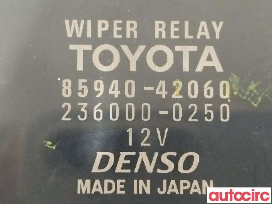 Rele diverse til Toyota bZ4X 2022-->> (TOYOTA|8594042060||85940-42060)