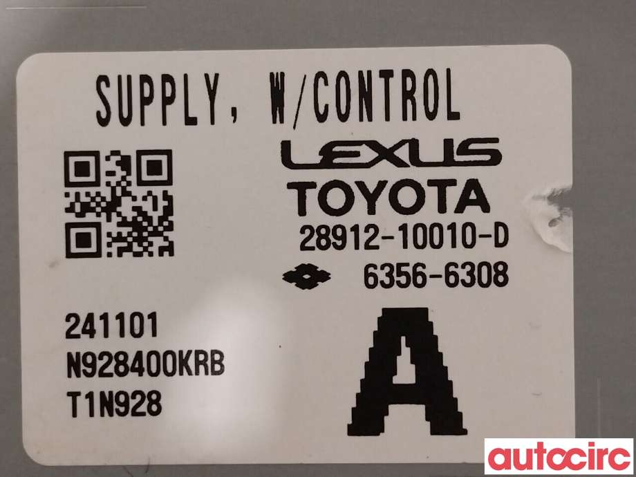 Styreenhet diverse til Toyota bZ4X 2022-->> (TOYOTA|2891210010)