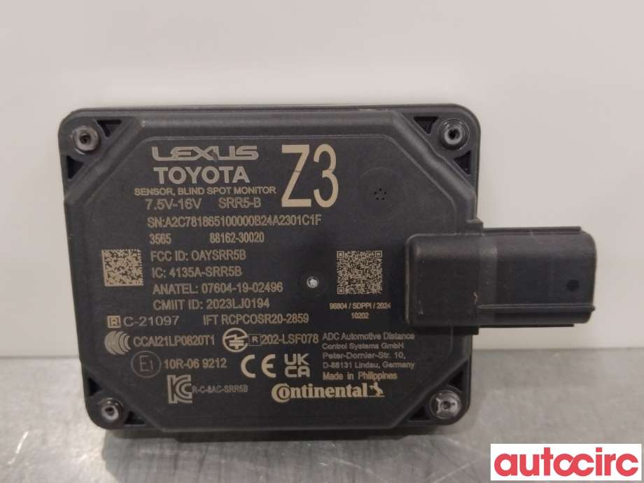 Sensor radar til Toyota bZ4X 2022-->> (TOYOTA|8816250021|8816230020)