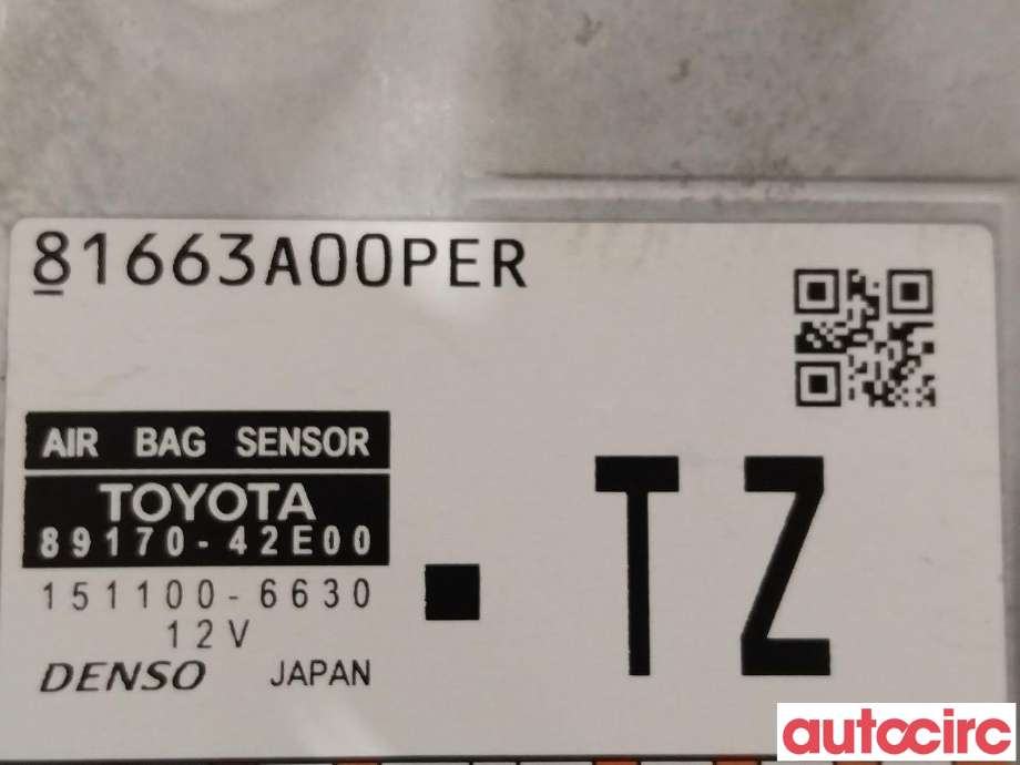 Airbag elektronikk til Toyota bZ4X 2022-->>  (TOYOTA|8917042E00)