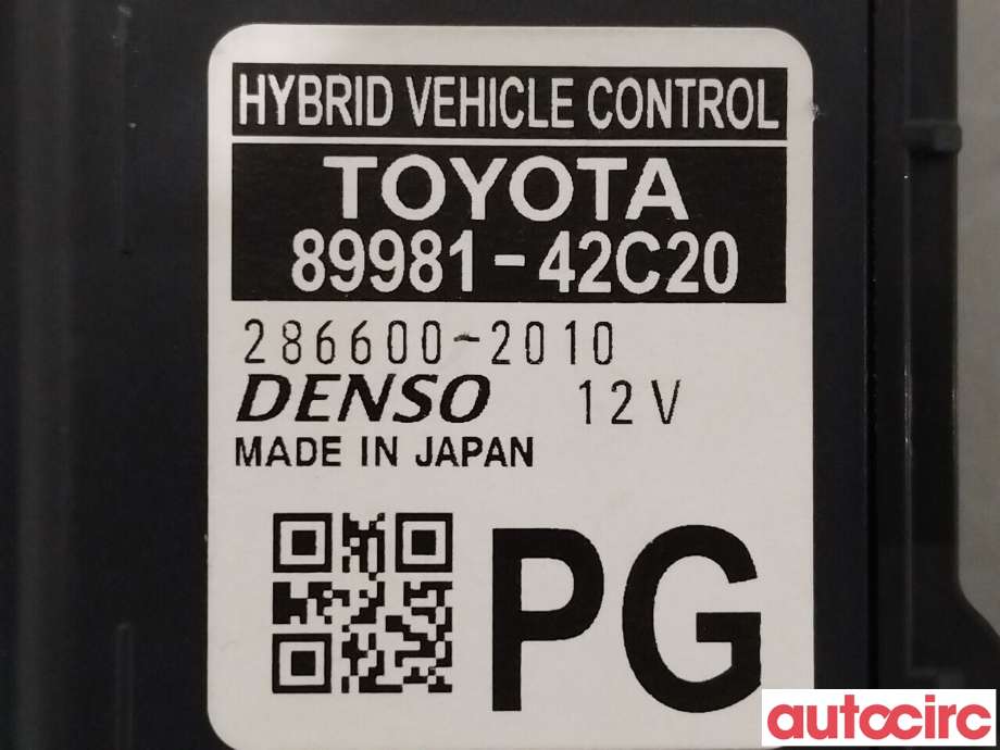 Styreenhet diverse til Toyota bZ4X 2022-->> (TOYOTA|8998042C00||89981-42C20)