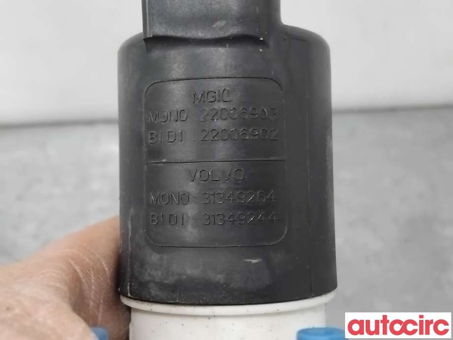 Spylerpumpe foran til Volvo V60/V60 CC 2013-2018 (Type I, Fase 2)  (VOLVO|31349244|)