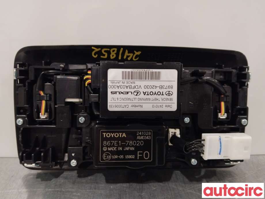 Tak konsoll til Toyota bZ4X 2022-->>  (TOYOTA|867E178020)