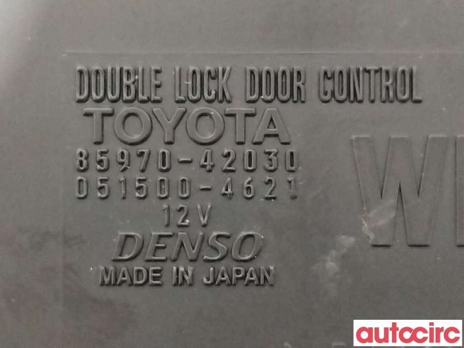 Styreenhet diverse til Toyota bZ4X 2022-->>  (TOYOTA|8597042030)
