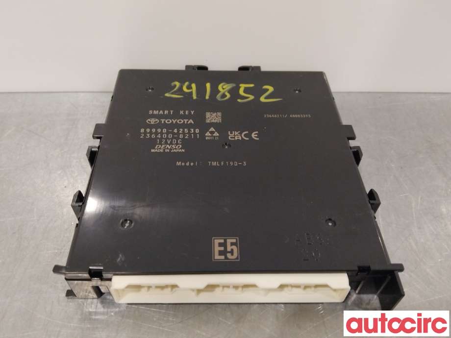 Styreenhet nøkkelfri/keyless til Toyota bZ4X 2022-->>  (TOYOTA|899H042380|8999042530)