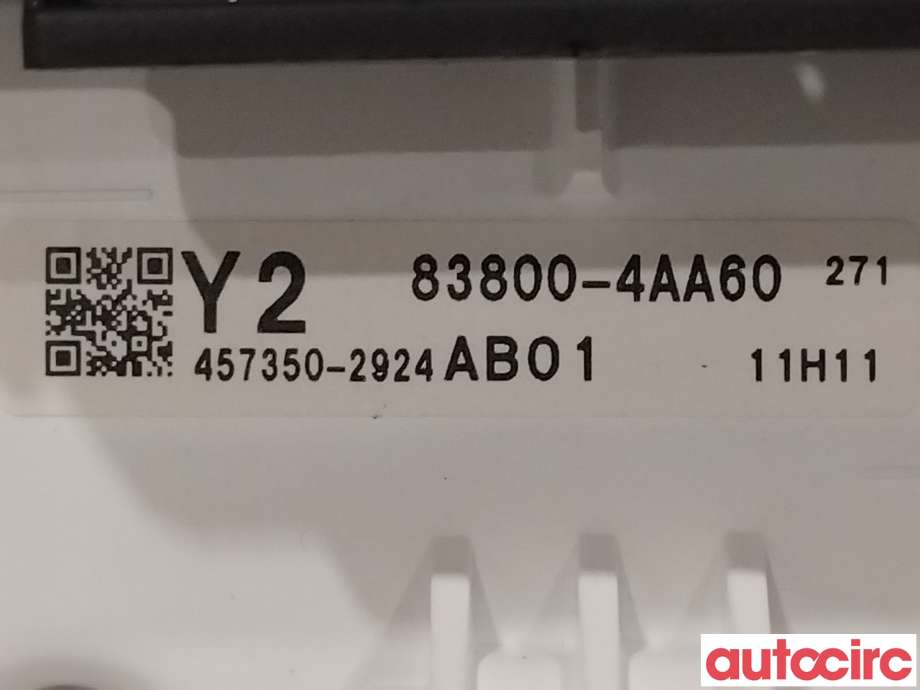 Instrumentpanel til Toyota bZ4X 2022-->>  (TOYOTA|838004AA61|838004AA60)