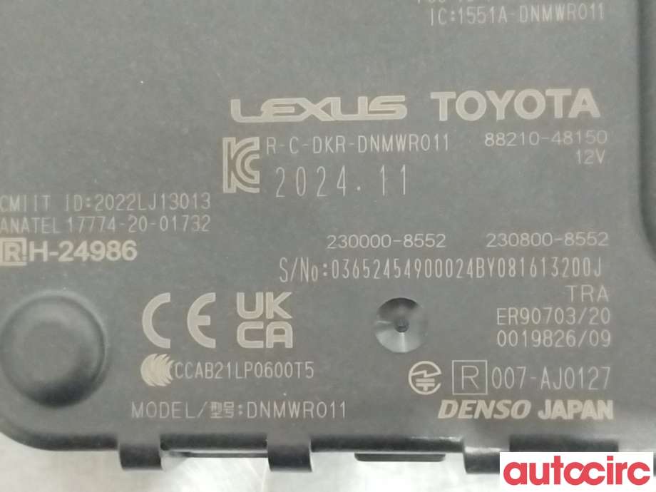 Sensor radar til Toyota bZ4X 2022-->>  (TOYOTA|8821048170|8821048150)
